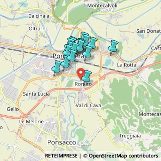 Mappa Via N. Machiavelli, 56025 Pontedera PI, Italia (1.42056)