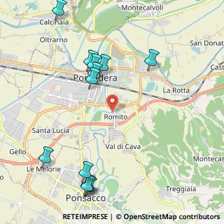 Mappa Via N. Machiavelli, 56025 Pontedera PI, Italia (2.59333)