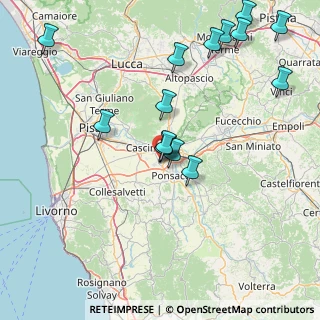 Mappa Via Maremmana, 56025 Pontedera PI, Italia (18.038)