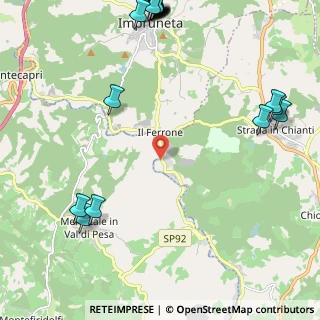 Mappa Via Provinciale Chiantigiana km 6+150, 50022 Greve in Chianti FI, Italia (3.4635)