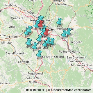 Mappa Via Provinciale Chiantigiana km 6+150, 50022 Greve in Chianti FI, Italia (11.6725)