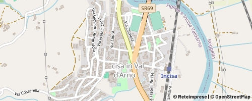 Mappa Figline Valdarno