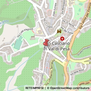 Mappa Piazza delle Erbe, 7, 50026 San Casciano in Val di Pesa, Firenze (Toscana)