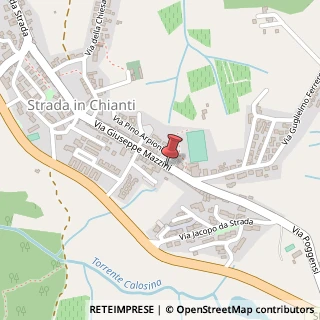 Mappa Via Giuseppe Mazzini, 74, 50022 Strada In Chianti FI, Italia, 50022 Greve in Chianti, Firenze (Toscana)