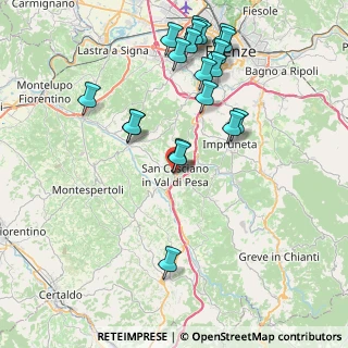 Mappa Via Niccolò Machiavelli, 50026 San Casciano In Val di Pesa FI, Italia (8.8775)