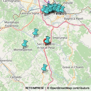 Mappa Via Niccolò Machiavelli, 50026 San Casciano In Val di Pesa FI, Italia (10.674)