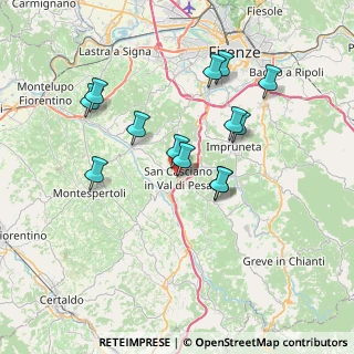 Mappa Via Niccolò Machiavelli, 50026 San Casciano In Val di Pesa FI, Italia (6.88154)