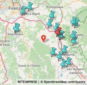 Mappa Località Musignana, 50022 Greve in Chianti FI, Italia (9.1025)