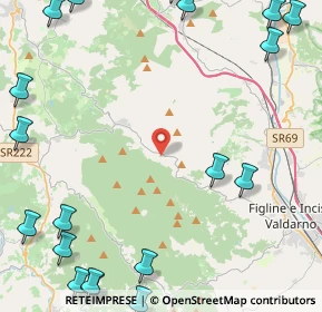 Mappa Località Musignana, 50022 Greve in Chianti FI, Italia (7.373)