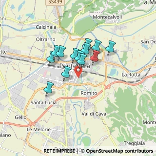 Mappa Via E. Toti, 56025 Pontedera PI, Italia (1.33)