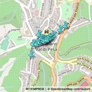 Mappa Piazza Orazio Pierozzi, 50026 San Casciano in Val di pesa FI, Italia (0.094)