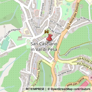 Mappa Via IV Novembre, 11, 50026 San Casciano in Val di Pesa, Firenze (Toscana)