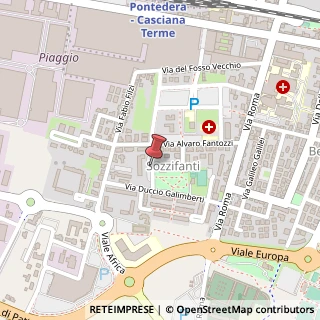 Mappa Via cei 6/a, 56025 Pontedera, Pisa (Toscana)