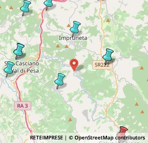 Mappa Via Santa Lucia, 50026 San Casciano in Val di pesa FI, Italia (6.86375)