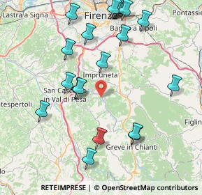 Mappa Via Santa Lucia, 50026 San Casciano in Val di pesa FI, Italia (9.498)