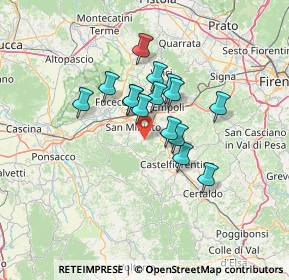 Mappa Via Pilerno, 56028 San Miniato PI, Italia (10.02533)