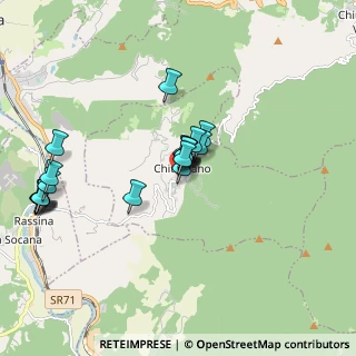 Mappa Via Europa, 52010 Chitignano AR, Italia (1.715)
