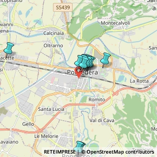 Mappa Di fronte all'ospedale, 56025 Pontedera PI, Italia (1.77769)
