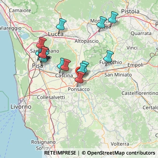 Mappa Di fronte all'ospedale, 56025 Pontedera PI, Italia (15.23824)