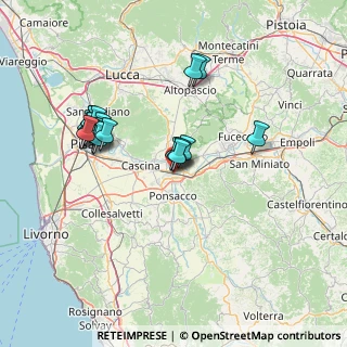 Mappa Via del Fosso Vecchio, 56025 Pontedera PI, Italia (14.453)