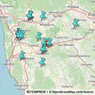 Mappa Via Solferino, 56025 Pontedera PI, Italia (18.3365)