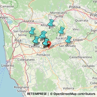 Mappa Via Solferino, 56025 Pontedera PI, Italia (8.78417)