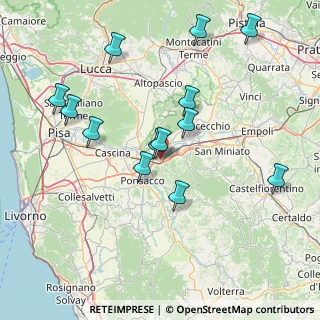 Mappa Via Solferino, 56025 Pontedera PI, Italia (16.15077)
