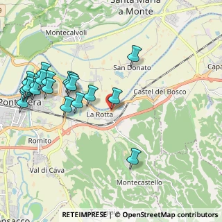 Mappa Via Solferino, 56025 Pontedera PI, Italia (2.4845)
