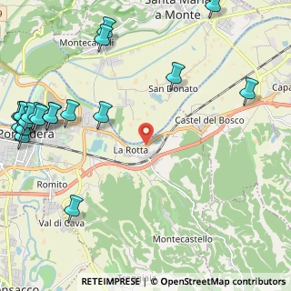 Mappa Via Solferino, 56025 Pontedera PI, Italia (3.342)