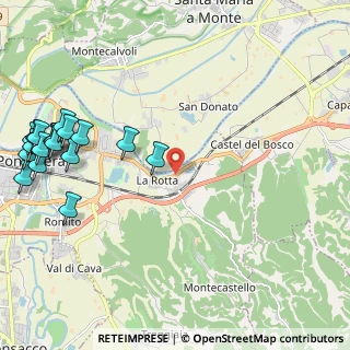 Mappa Via Solferino, 56025 Pontedera PI, Italia (3.08889)