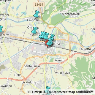 Mappa Via Fosso Vecchio, 56025 Pontedera PI, Italia (1.95636)