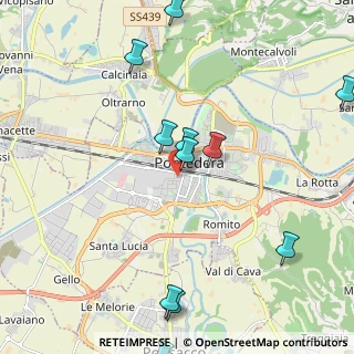 Mappa Via Fosso Vecchio, 56025 Pontedera PI, Italia (2.90769)