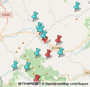 Mappa Localita Cal Franco, 61049 Urbania PU, Italia (6.048)