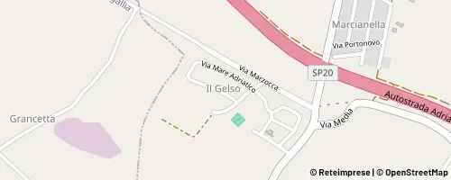 Mappa Montemarciano