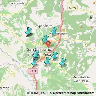 Mappa Via Decimo, 50026 San Casciano in Val di Pesa FI, Italia (1.74727)