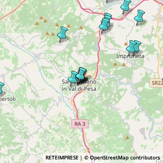 Mappa Via Palmiro Togliatti, 50026 San Casciano in Val di pesa FI, Italia (5.0895)