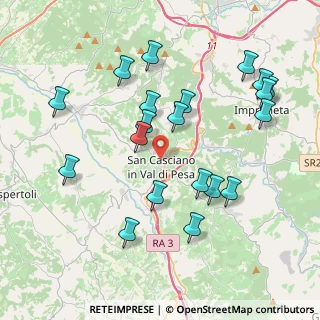 Mappa Via XXVII Luglio, 50026 San Casciano In Val di Pesa FI, Italia (4.282)