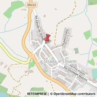 Mappa Corso del Popolo, 42, 50027 Greve in Chianti, Firenze (Toscana)