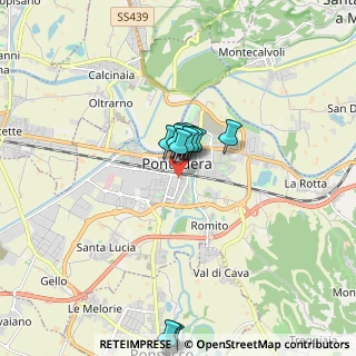 Mappa Via della Bianca Vincenzo, 56025 Pontedera PI, Italia (1.52333)