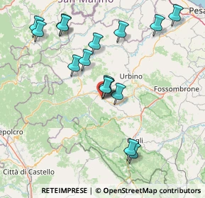 Mappa Via Ponte Vecchio, 61049 Urbania PU, Italia (16.33938)