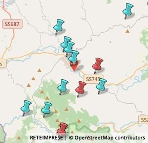 Mappa Via Ponte Vecchio, 61049 Urbania PU, Italia (6.0245)