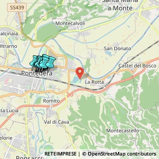 Mappa Via delle Prunacce, 56025 Pontedera PI, Italia (2.30188)