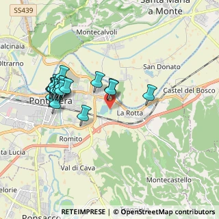 Mappa Via delle Prunacce, 56025 Pontedera PI, Italia (1.928)