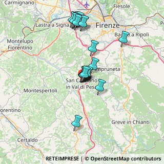 Mappa Via XXV Aprile, 50026 San Casciano In Val di Pesa FI, Italia (7)