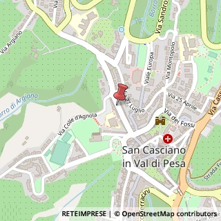 Mappa Via Giuseppe di Vittorio, 27, 50026 San Casciano in Val di Pesa, Firenze (Toscana)