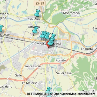 Mappa Via Filippo Turati, 56025 Pontedera PI, Italia (1.99)