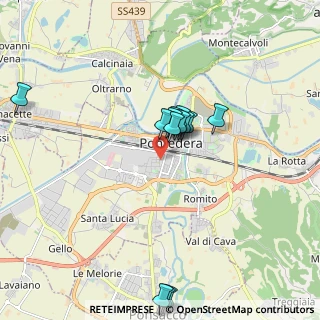 Mappa Via Filippo Turati, 56025 Pontedera PI, Italia (1.83846)