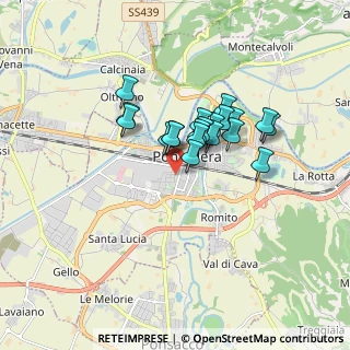Mappa Via Filippo Turati, 56025 Pontedera PI, Italia (1.2565)