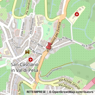 Mappa Piazzale Aldo Moro, 1, 50026 San Casciano in Val di Pesa, Firenze (Toscana)