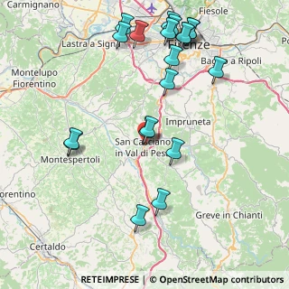 Mappa Piazza Livio Zannoni, 50026 San Casciano in Val di Pesa FI, Italia (9.741)